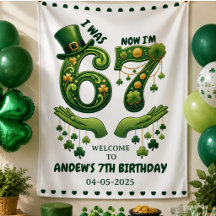 6歳から7歳!聖パトリックの日 男の子の7歳の誕生日