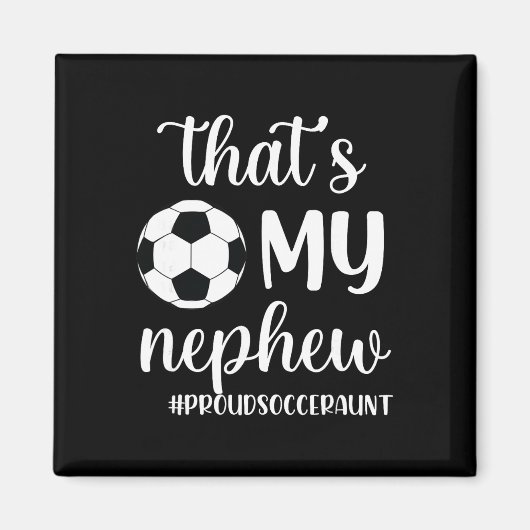 6歳だった僕は今7歳 サッカー 7歳の誕生日 マグネット (正面)