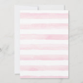 6歳で生意気なお誕生日テーマ 招待状 (裏面)