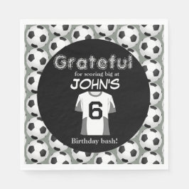 6歳のお祝いをキックスタート スタンダードランチョンナプキン