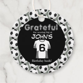 6歳のお祝いをキックスタート フェイバータグ