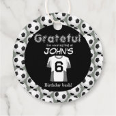 6歳のお祝いをキックスタート フェイバータグ (裏面)