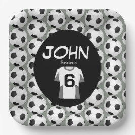 6歳のお祝いをキックスタート ペーパープレート