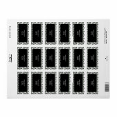 6歳のお祝いをキックスタート ラベル (フルシート)