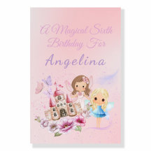 6歳のプリンセス 誕生日おめでとう