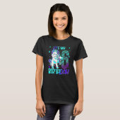 6歳のユニコーン フロッシング 6歳の誕生日 女子 ユニコーン Tシャツ (正面フル)