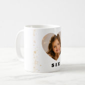6歳の誕生日おめでとうマグカップ 女子 コーヒーマグカップ (正面左)