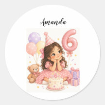 6歳の誕生日おめでとう 女の子