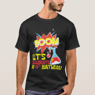 6歳の誕生日おめでとう 科学 Tシャツ