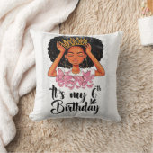 6歳の誕生日ギフト女の子10代の若者 クッション (ブランケット)
