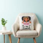 6歳の誕生日ギフト女の子10代の若者 クッション (椅子)