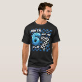 6歳の誕生日 今年6歳 来年7歳 六 七 67 Tシャツ (正面フル)