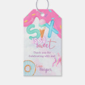 6歳はとても甘い誕生日だ ギフトタグ (正面)