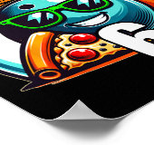 6歳へのボーリング誕生日パーティー6誕生日 ポスター (角)