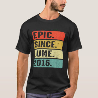 6歳エピック2016年6月6日誕生日プレゼント Tシャツ