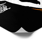 6歳バスケットボールダンク6thバースデーパーティボーイズ ポスター (角)