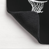 6歳バスケットボールダンク6thバースデーパーティボーイズ マウスパッド (コーナー)