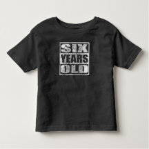 6歳-幸せな第6誕生日のTシャツ