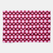 6点ホワイトスタータルタオル キッチンタオル (横)