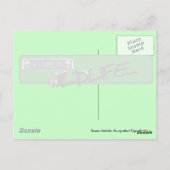 6点模様タイガービートル葉書 – カスタマイズ ポストカード (裏面)