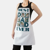 6父の日または誕生日の写真コラージュ エプロン (インサイチュ)