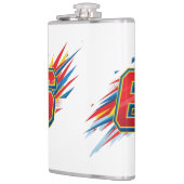 「6番調和と愛の象徴」 フラスク (左)