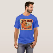 6百万ドルの男の面白い Tシャツ (正面フル)