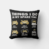 6私おもしろいは私の予備タイムバイクで行うこと クッション (正面)