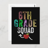 6等分隊 ポストカード (正面/裏面)