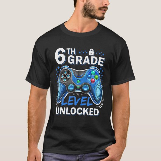 6等級解錠新学期少年 Tシャツ (正面)
