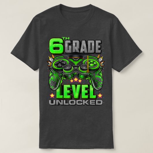 6等級解除シャツ新学期6日 Tシャツ (デザイン正面)