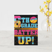 6級打者アップソフトボール野球バスケットボールB カード (黄色い花)