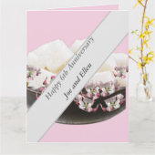 6結婚周年記念・アイアン・シュガー カード (黄色い花)