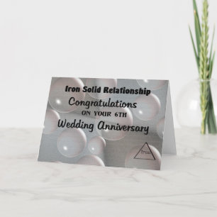 6結婚周年記念 カード