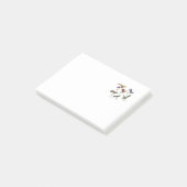 6羽のカラフルなハチドリ ポストイット (アングル)