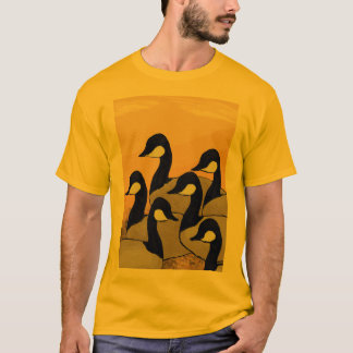 6羽のガチョウ Tシャツ