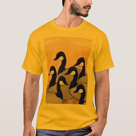 6羽のガチョウ Tシャツ (正面)