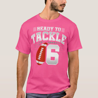 6誕生日サッカー誕生日パーティー6誕生日 Tシャツ