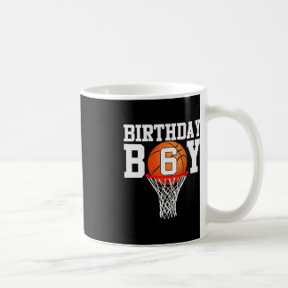 6誕生日スポーツ6年オールドバスケットボール6男の子K コーヒーマグカップ