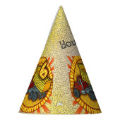 6誕生日ダンプトラックパーティー帽子 パーティーハット (左)