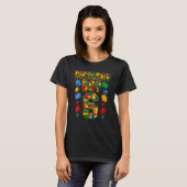 6誕生日マスタービルダー6年ブロックビル Tシャツ (正面フル)