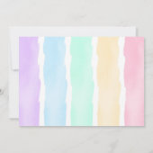 6誕生日妖精パーティー写真 招待状 (裏面)