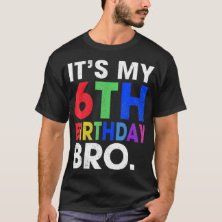 6誕生日第6回生誕祭パーティー少年 Tシャツ