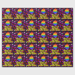 6誕生日：愛するハートパターン、虹# 6 ラッピングペーパー