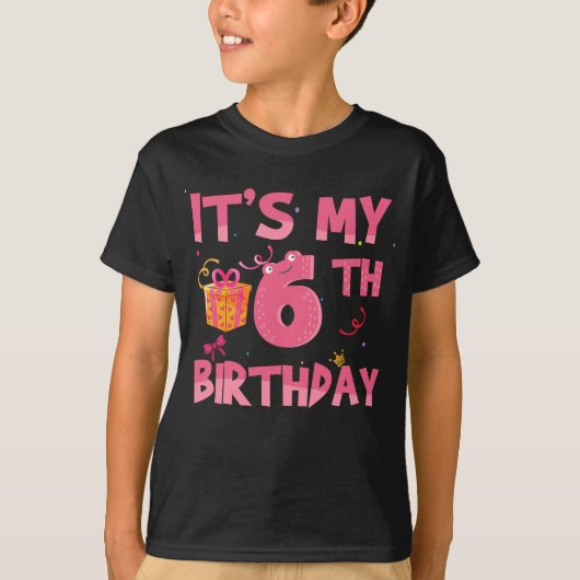 6誕生日 Tシャツ (正面)