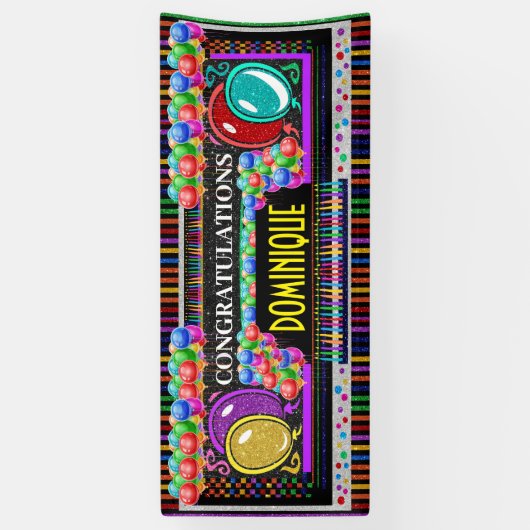 6足おめでとうございます 横断幕 (縦)