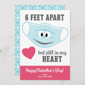 6足アパートが私のハートに – バレンタイン シーズンカード (正面/裏面)