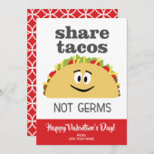 6足アパートが私のハートに – バレンタイン シーズンカード (正面/裏面)