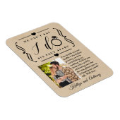 6足アパ結婚ートの延期日の変更 マグネット (右側)