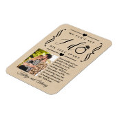 6足アパ結婚ートの延期日の変更 マグネット (左側)